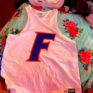 Pink Victoria’s Secret Florida gator tank top